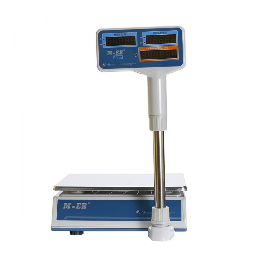 Торговые весы M-ER 322 ACPX-15.2 "Ibby" LED/LCD
