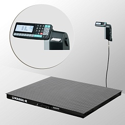 Весы платформенные с печатью этикеток 4D-PM-20/15-1000-RL